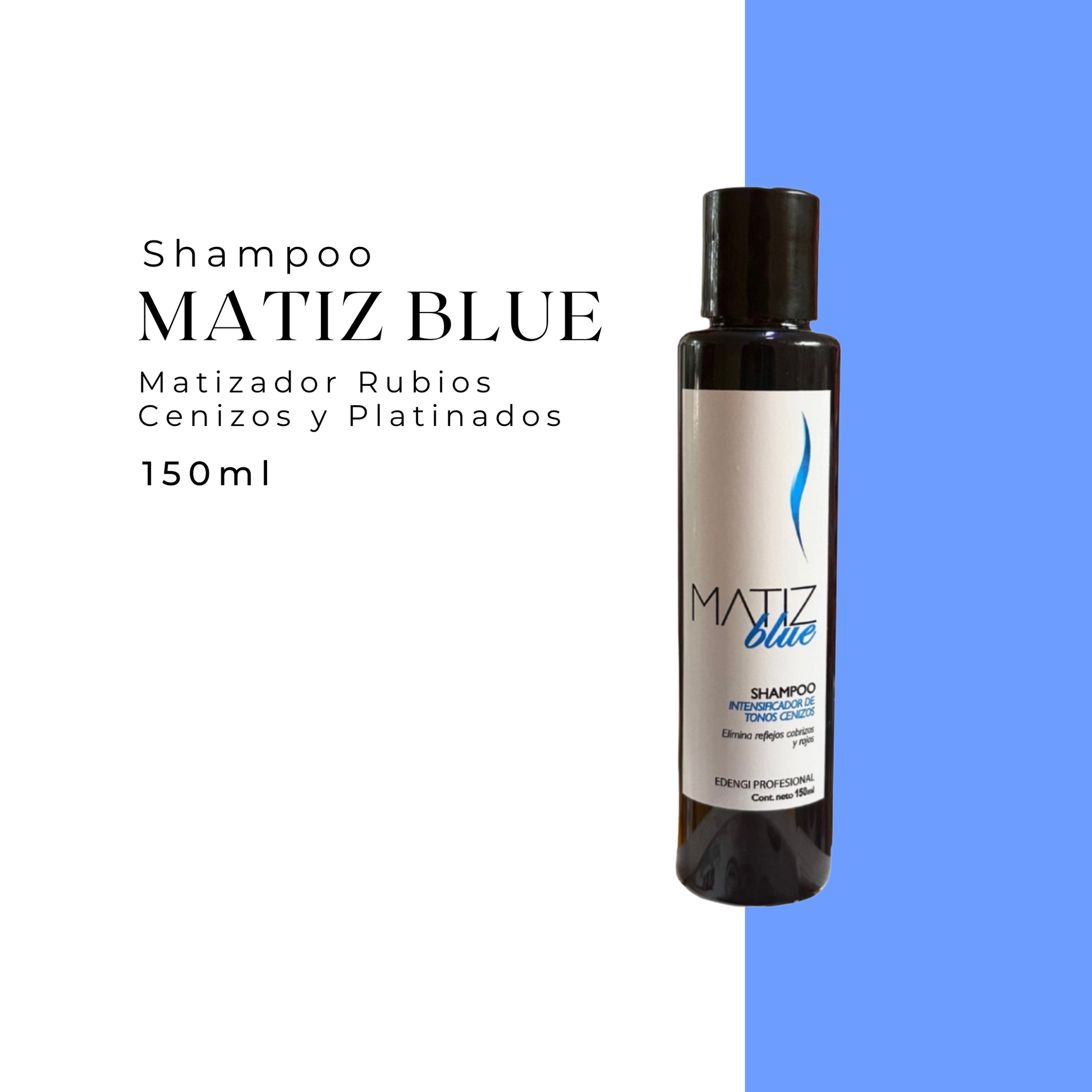 SHAMPOO EDENGI MATIZ BLUE