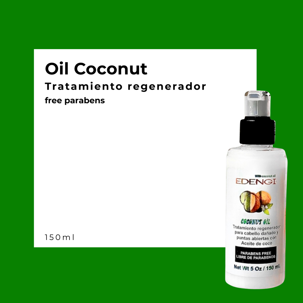 Tratamiento Regenerador Coconut Oil con Aceite de Coco | 260ml & 150ml