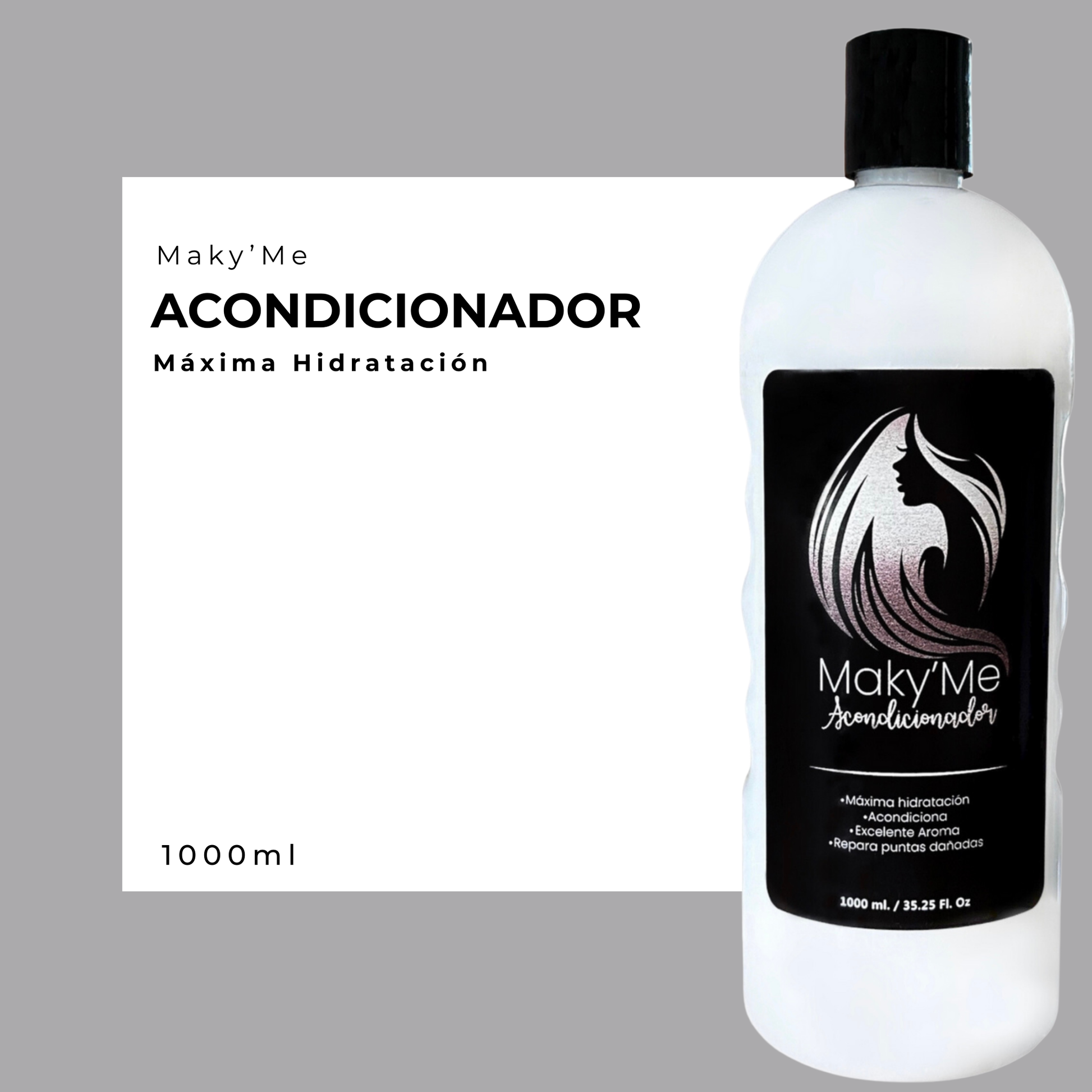 Acondicionador Maky’Me – Hidratación y suavidad intensa | 1L & 500ml