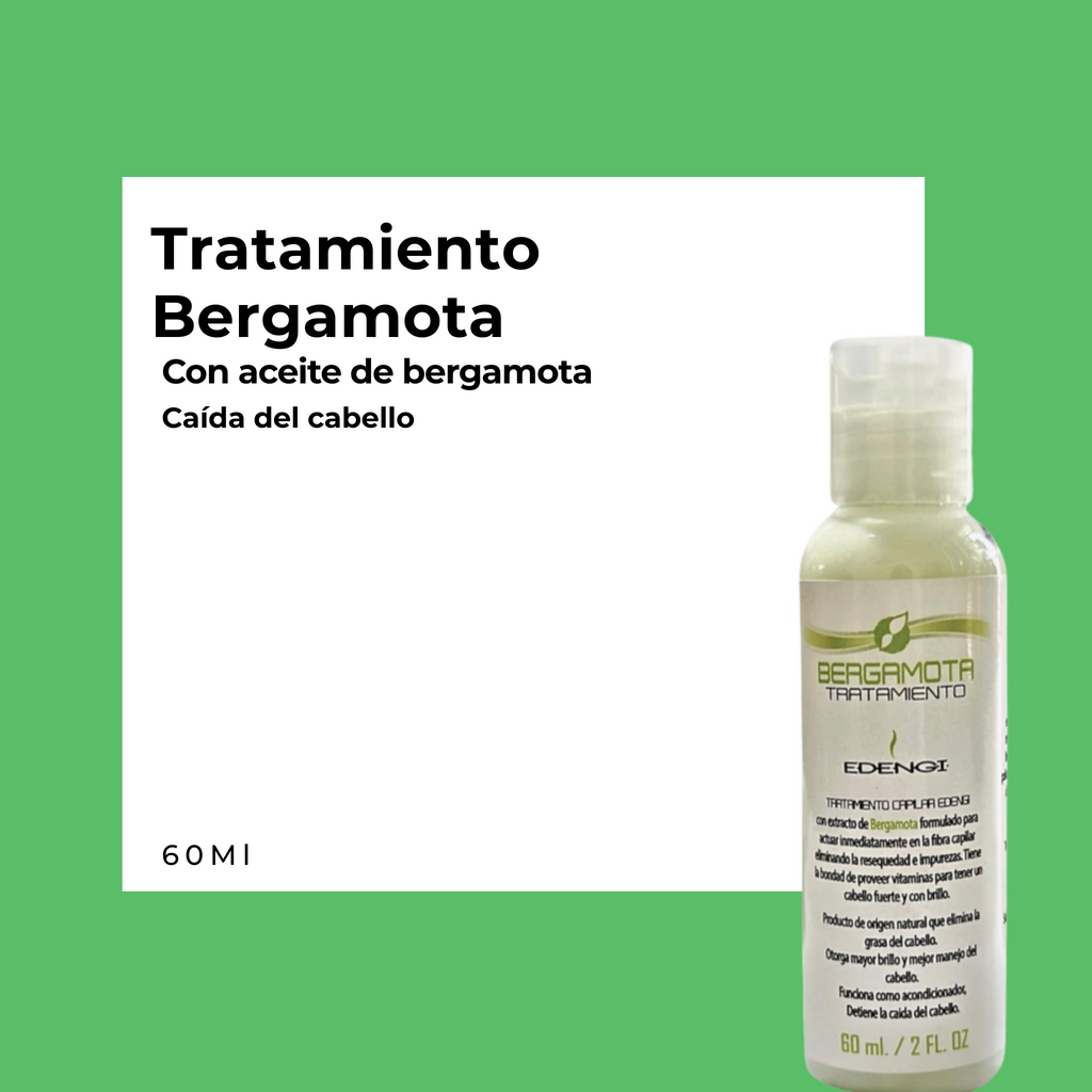 Tratamiento con extracto de Bergamota | 260ml & 60ml