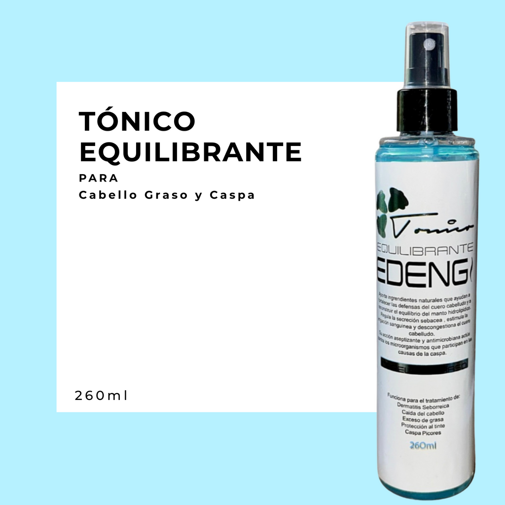 Tónico Equilibrante – Control de Grasa y Caspa | 260ml