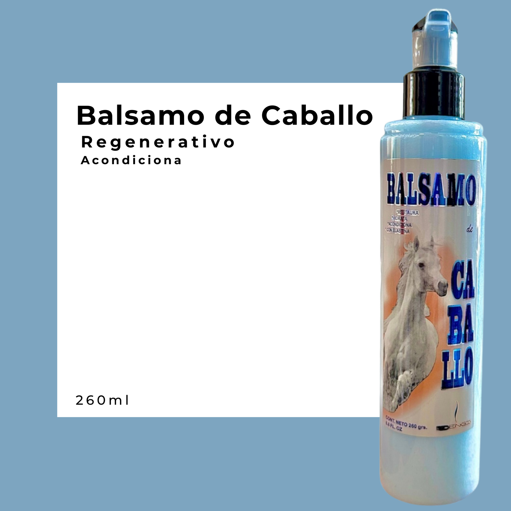 Bálsamo de Caballo – Elasticidad y Brillo | 260ml