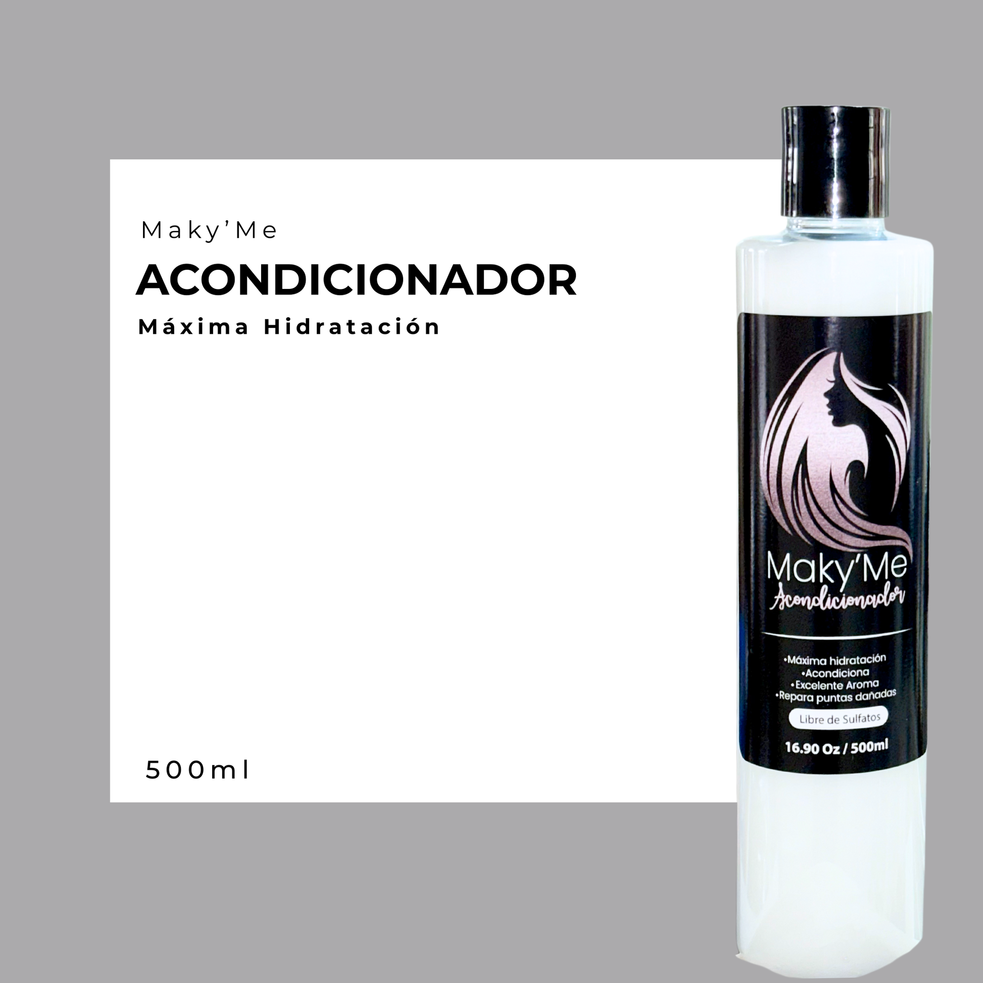 Acondicionador Maky’Me – Hidratación y suavidad intensa | 1L & 500ml