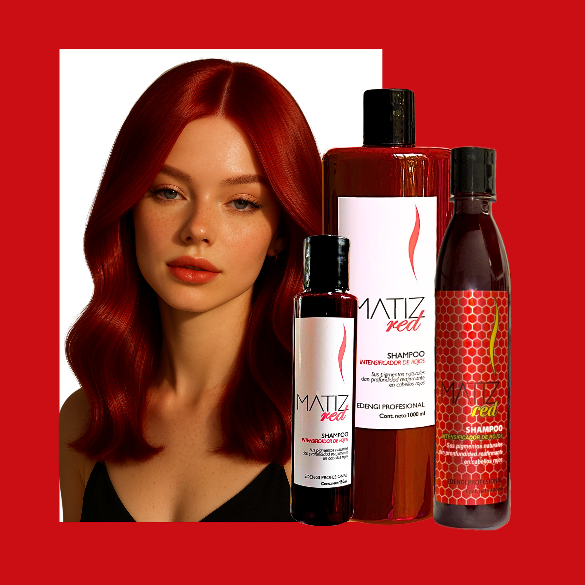SHAMPOO EDENGI MATIZ RED