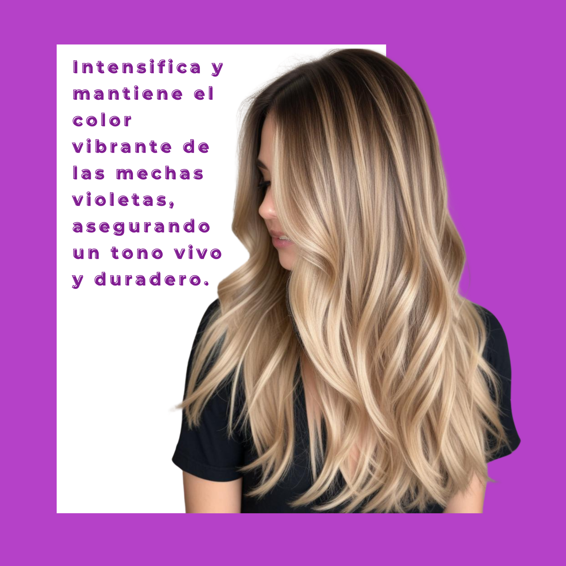 TRATAMIENTO MATIZADOR VIOLETA PARA MECHAS – 180g