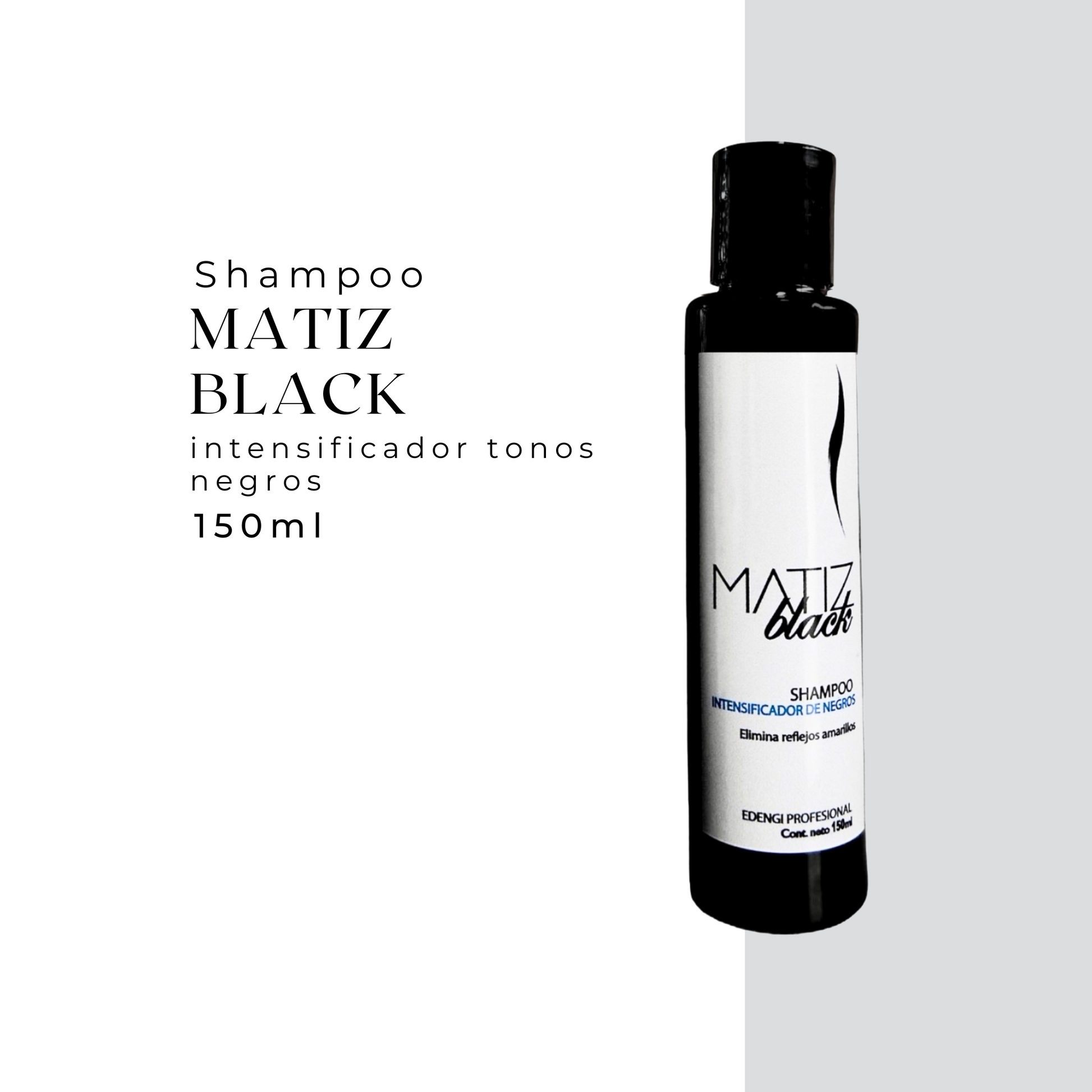 SHAMPOO EDENGI MATIZ BLACK