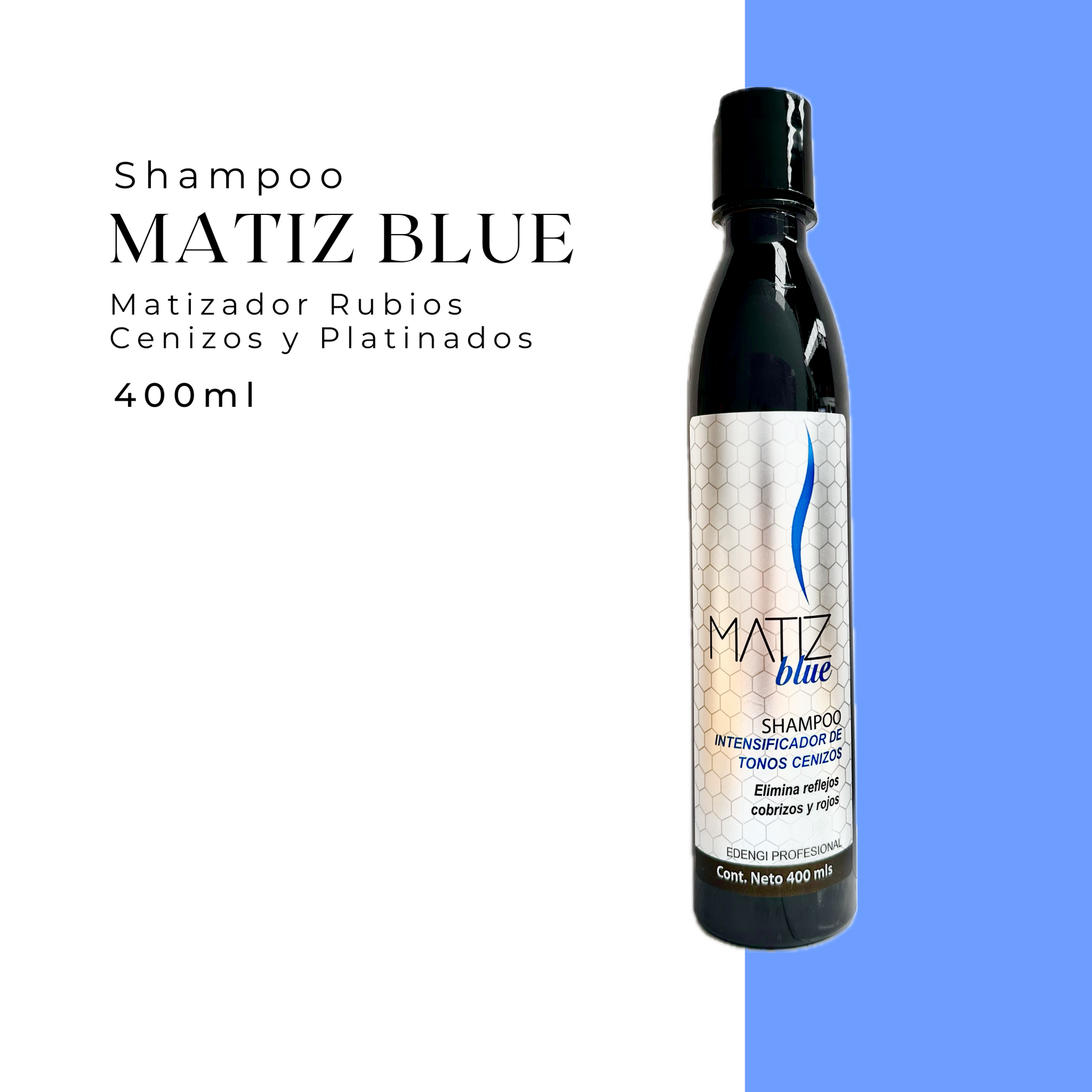 SHAMPOO EDENGI MATIZ BLUE