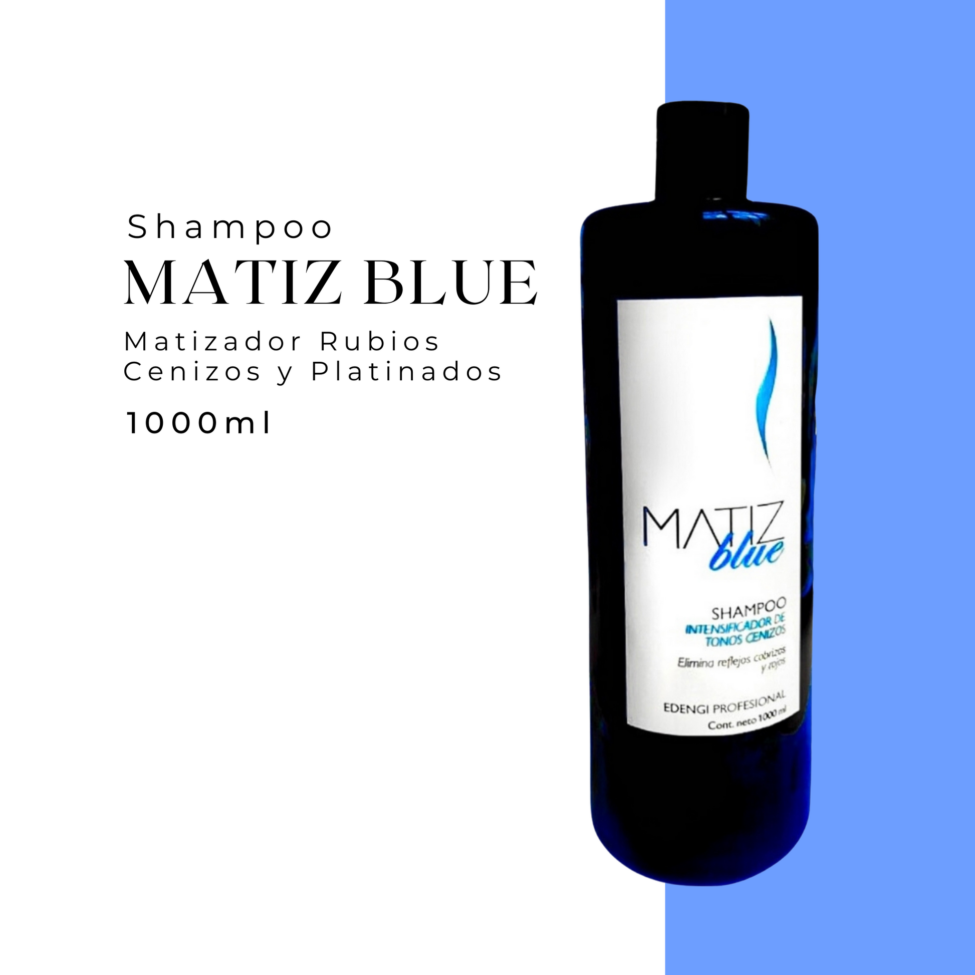SHAMPOO EDENGI MATIZ BLUE