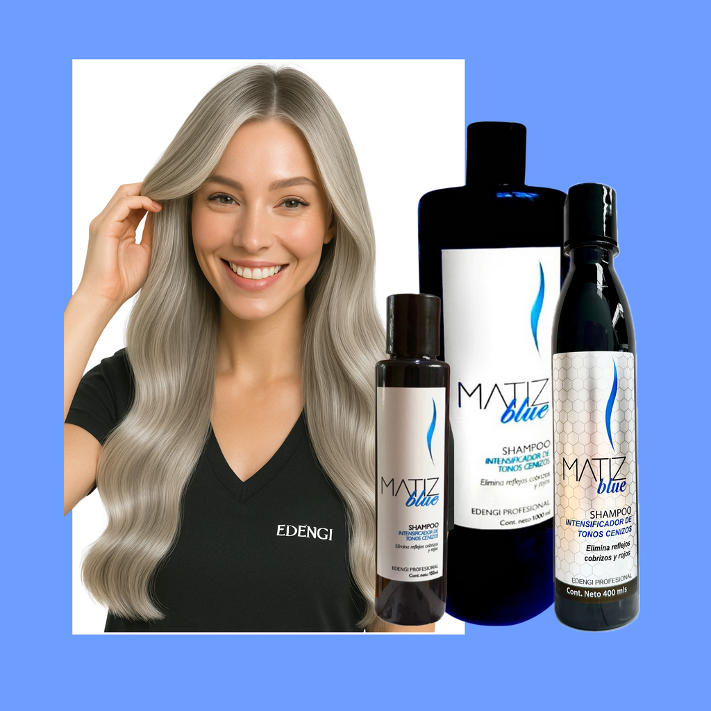 SHAMPOO EDENGI MATIZ BLUE