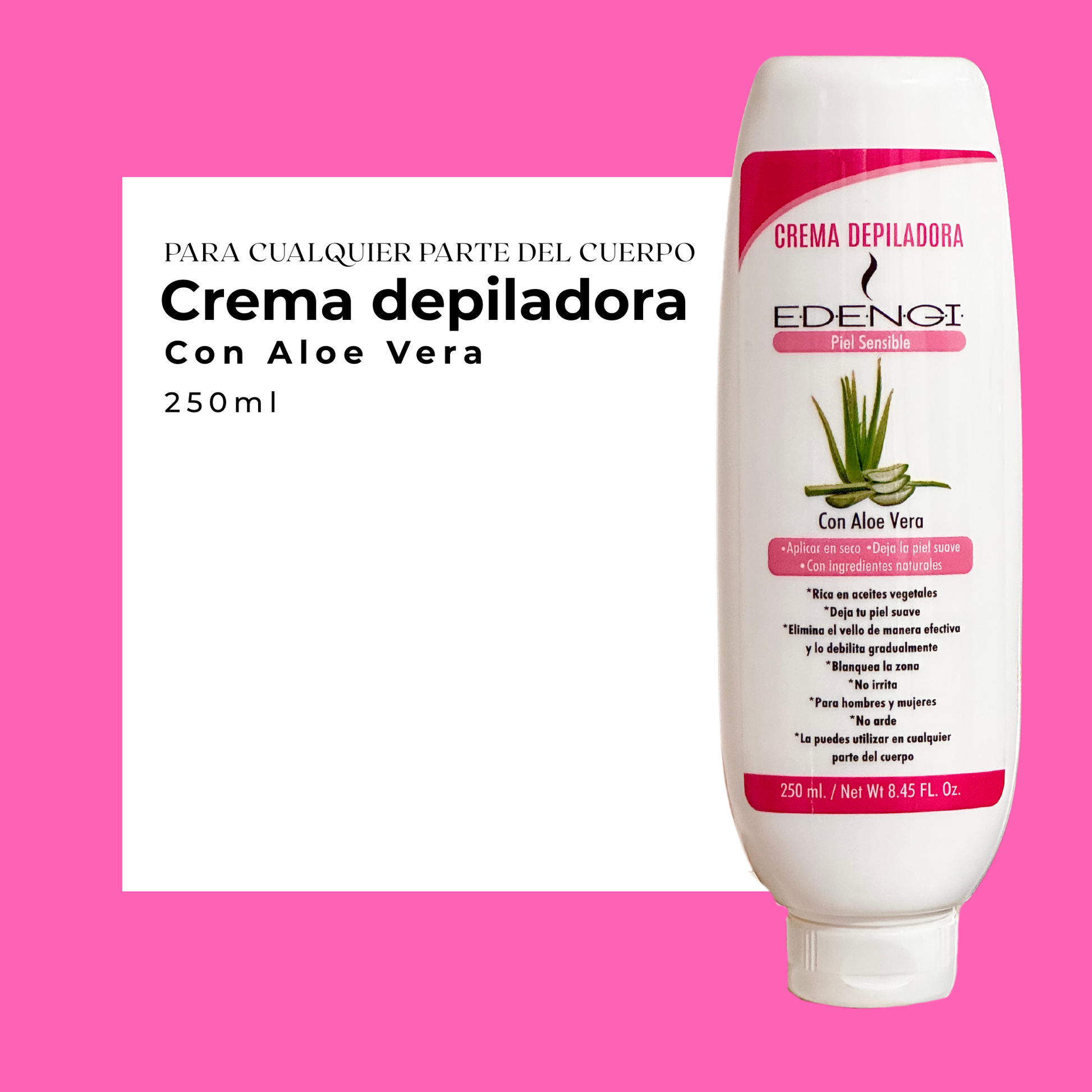 Crema Depiladora Unisex ∙ 250 ml