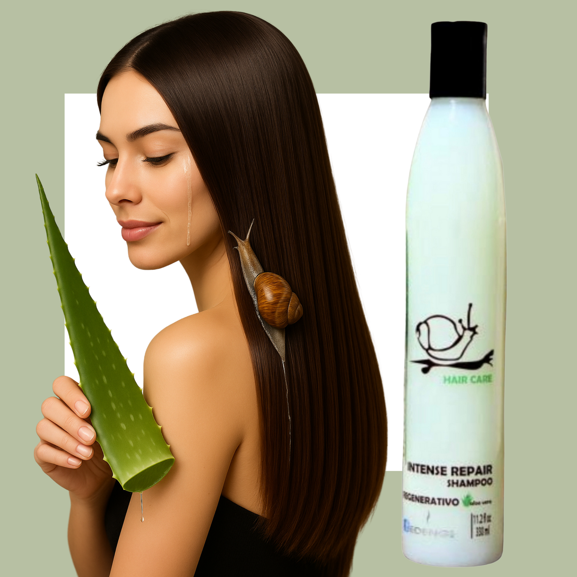 Shampoo Baba de Caracol – Regenerativo | 400 ml