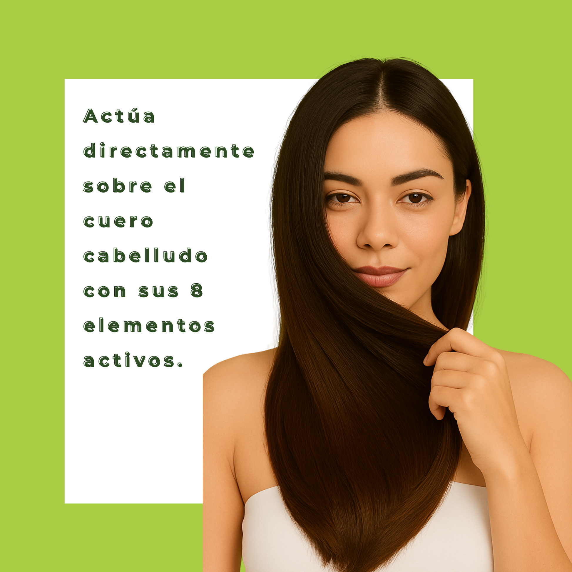 Shampoo 8 Elementos – Anticaída y Crecimiento Capilar