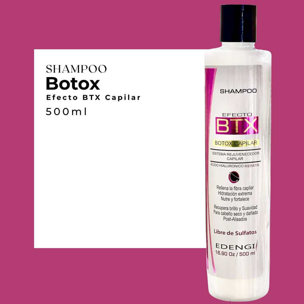 Shampoo Botox – Hidratación Extrema y Brillo Capilar | 500ml