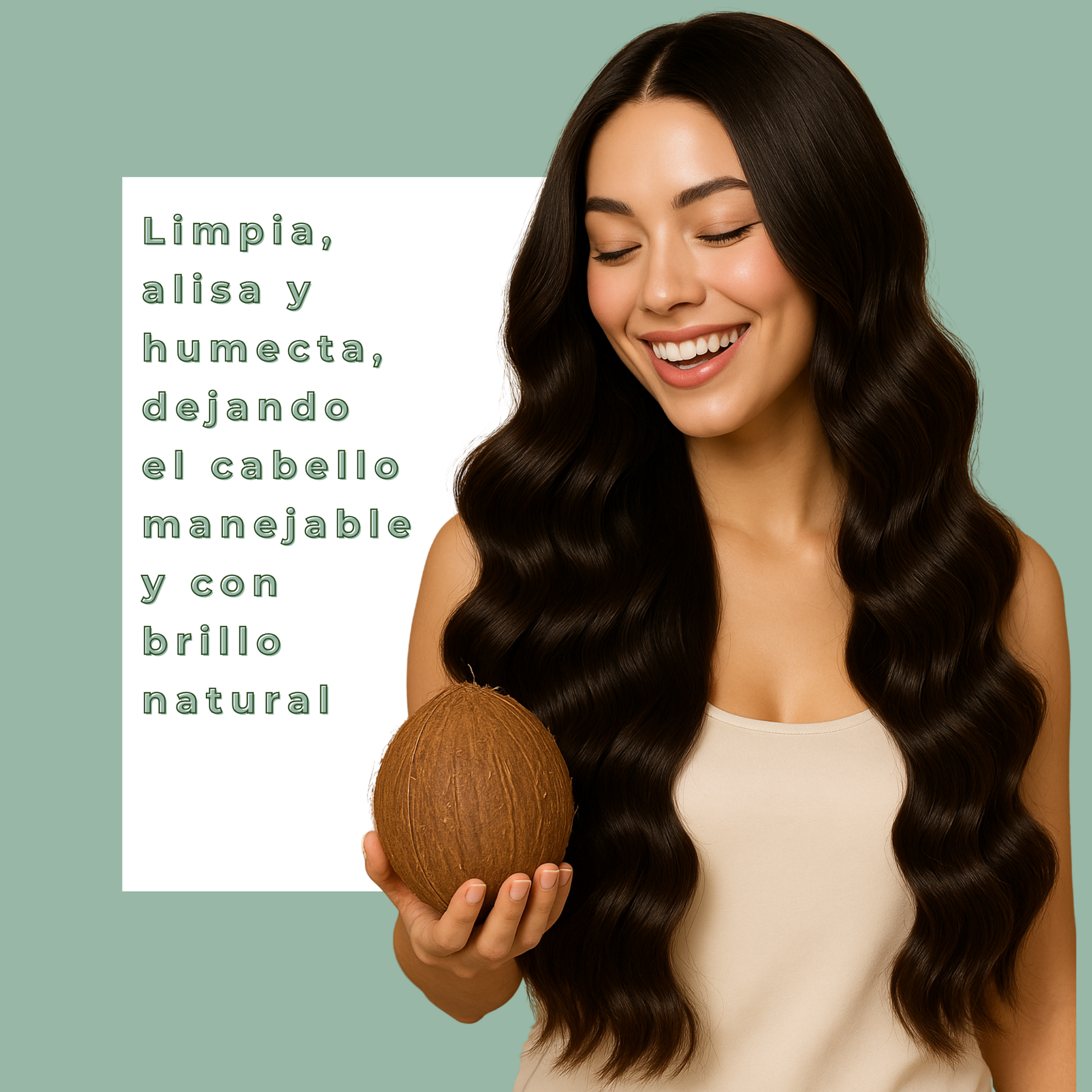 Shampoo Coconut Oil – Hidratación Profunda con Aceite de Coco | 500ml