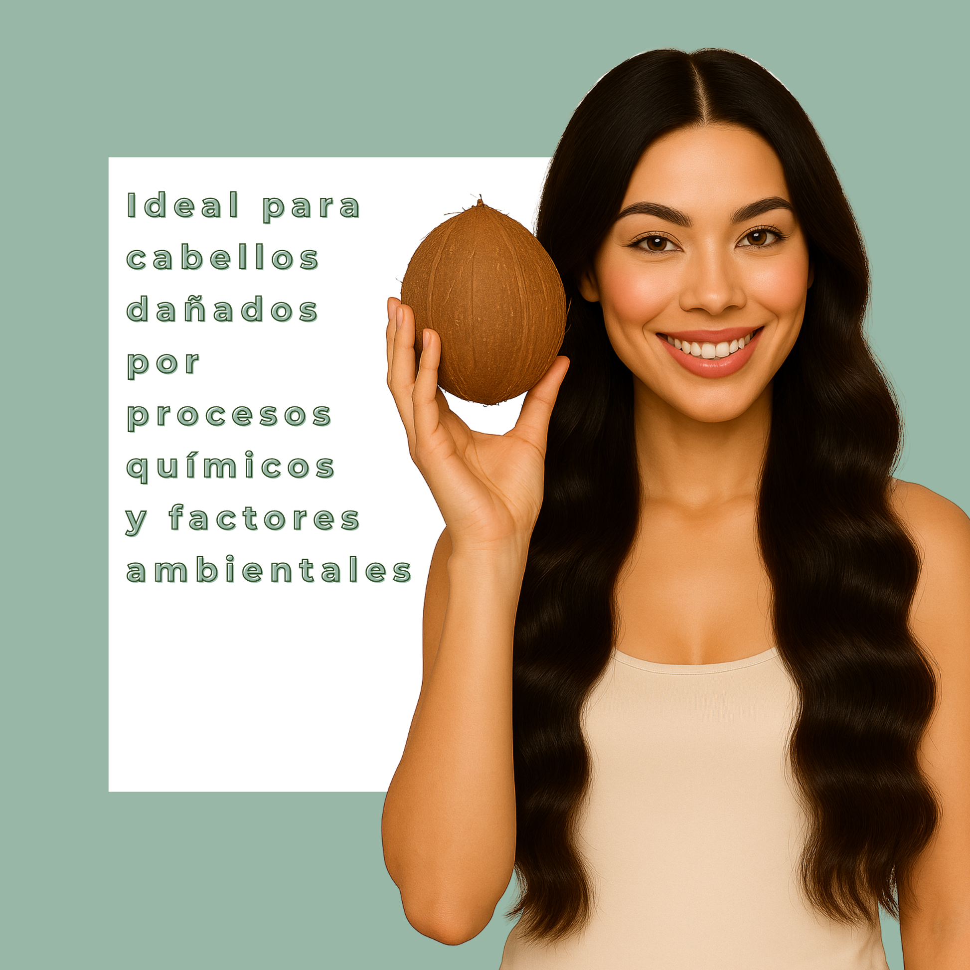 Shampoo Coconut Oil – Hidratación Profunda con Aceite de Coco | 500ml