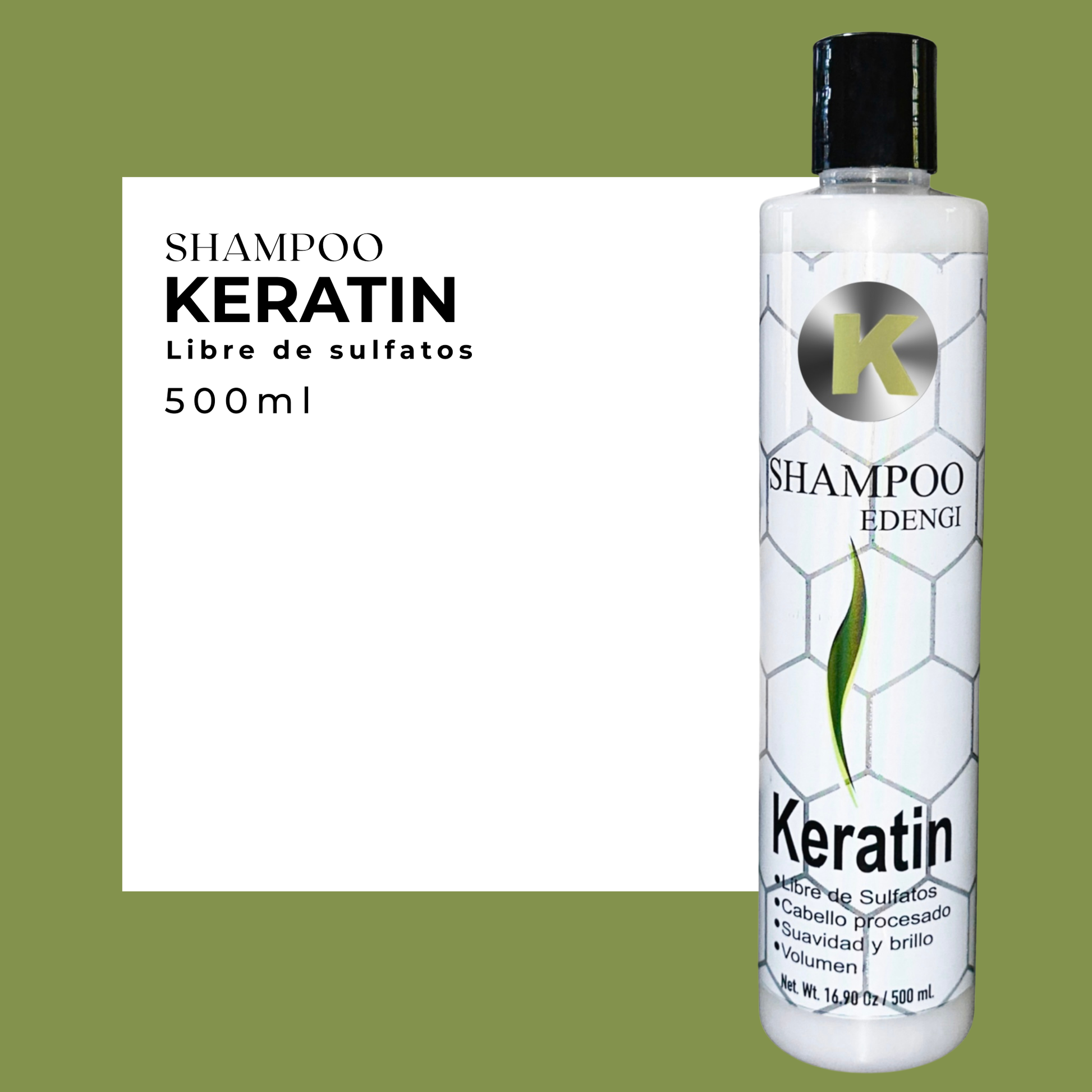 Shampoo Keratin | 500 ml
