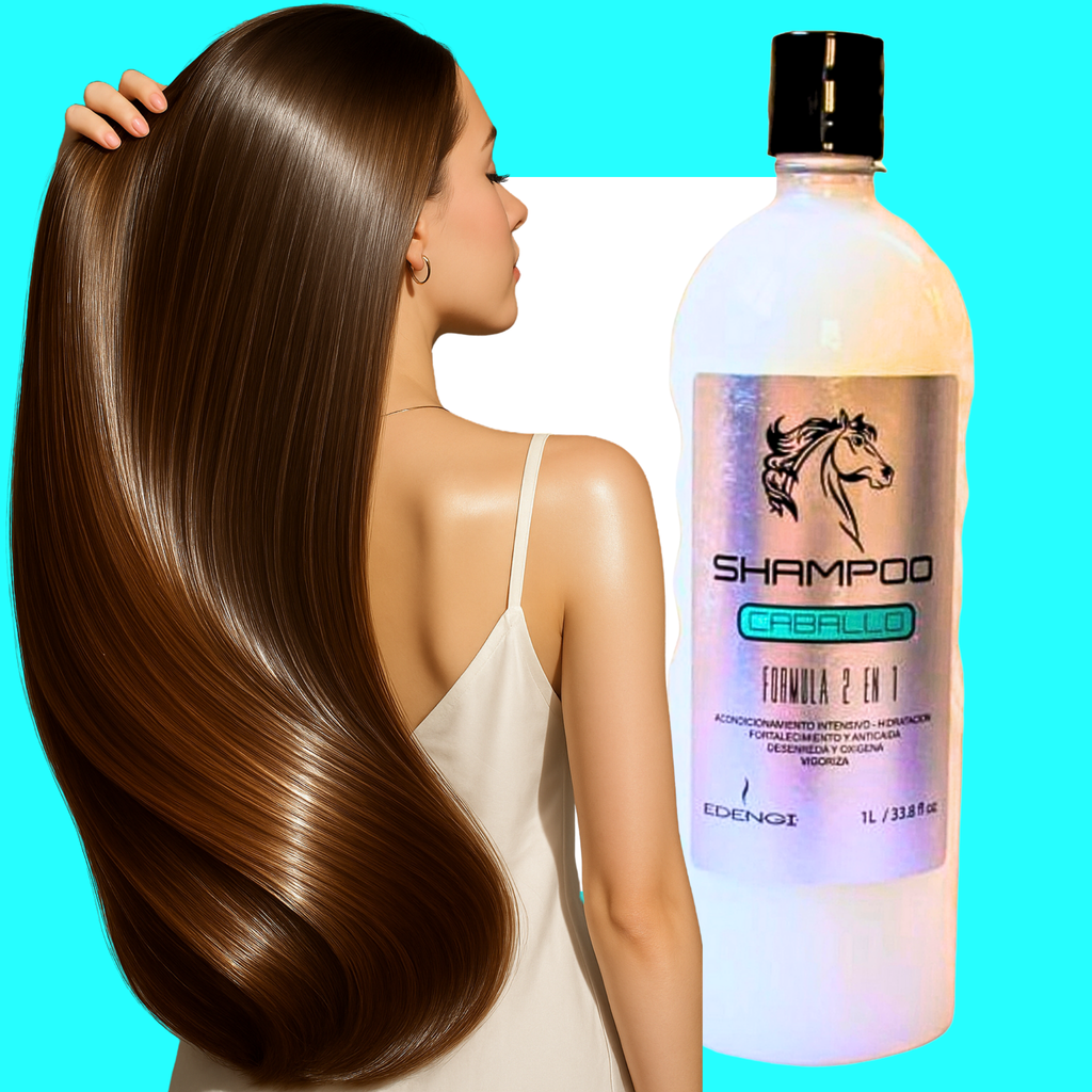 Shampoo de Caballo 2 en 1 – Limpieza y Acondicionamiento Intensivo | 1 LT