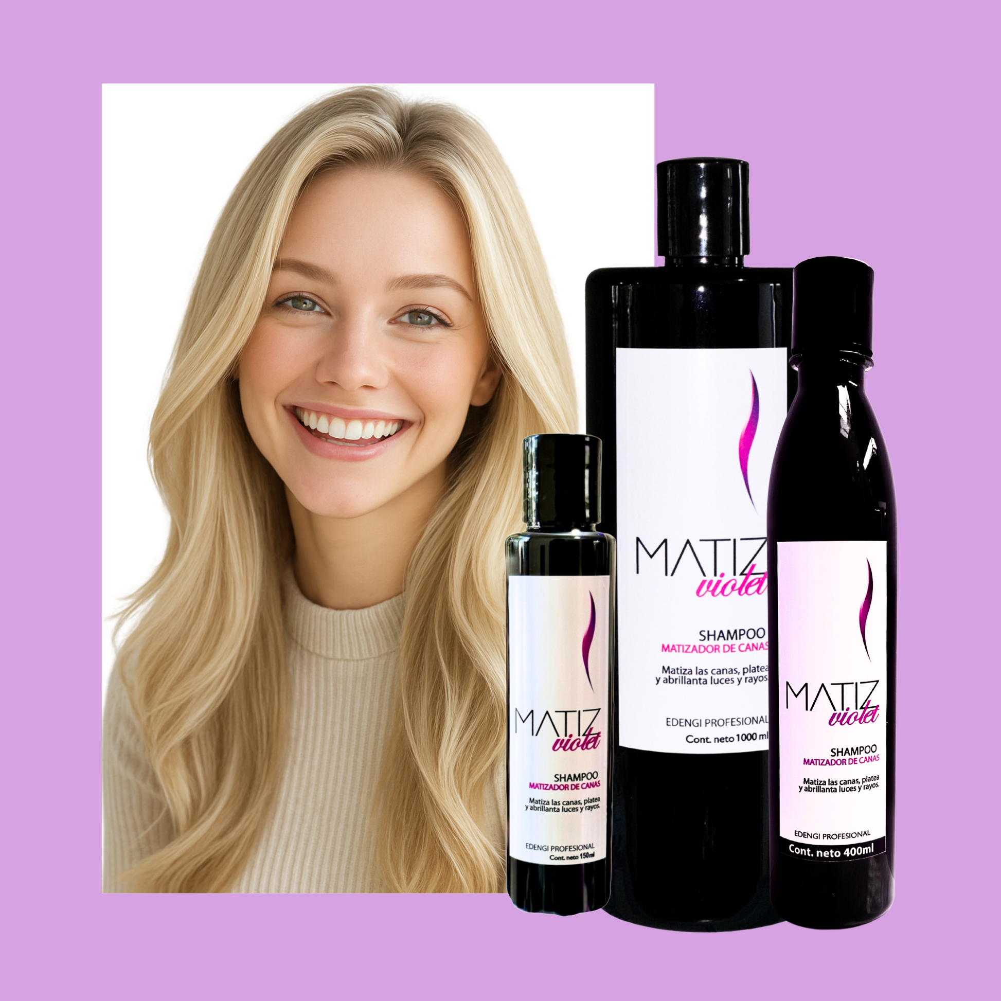 SHAMPOO EDENGI MATIZ VIOLET